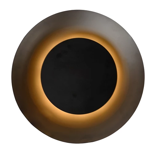 Lucide FOSKAL - Deckenleuchte - Ø 34,5 cm - LED - 1x12W 2700K - Schwarz - detail 1